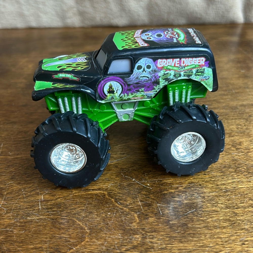 Toys, grave, digger, monster‎ truck